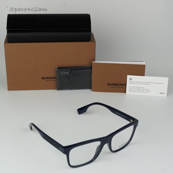 BRAND NEW Burberry BE2353 CARTER 3961 Blue Men Eyeglasses BE 2353 - Picture 8 of 9